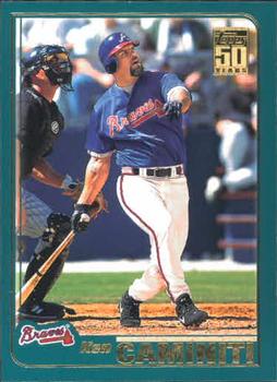 2001 Topps Traded & Rookies #T8 Ken Caminiti Front