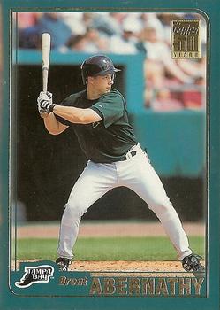 2001 Topps Traded & Rookies #T91 Brent Abernathy Front