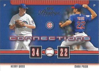 2003 Playoff Prestige - Connections #C-13 Kerry Wood / Mark Prior Front