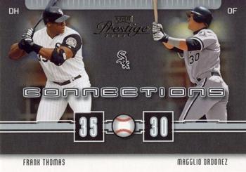 2003 Playoff Prestige - Connections #C-16 Frank Thomas / Magglio Ordonez Front