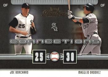 2003 Playoff Prestige - Connections #C-17 Joe Borchard / Magglio Ordonez Front