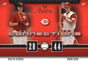2003 Playoff Prestige - Connections #C-18 Adam Dunn / Austin Kearns Front
