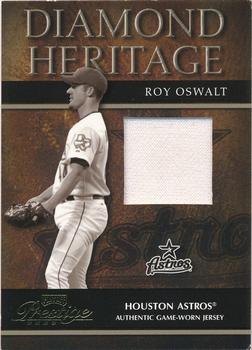 2003 Playoff Prestige - Diamond Heritage Material #DH-4 Roy Oswalt Front