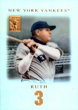 2001 Topps Tribute #2 Babe Ruth Front