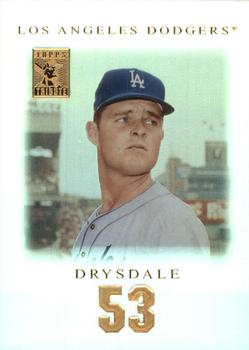 2001 Topps Tribute #45 Don Drysdale Front