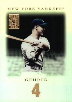 2001 Topps Tribute #61 Lou Gehrig Front