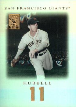 2001 Topps Tribute #79 Carl Hubbell Front