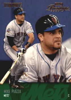 2003 Playoff Prestige - Xtra Points Green #147 Mike Piazza Front