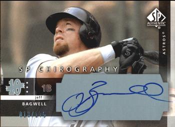 2003 SP Authentic - Chirography #BA Jeff Bagwell Front
