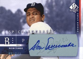 2003 SP Authentic - Chirography Dodgers Stars #DN Don Newcombe Front