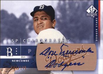 2003 SP Authentic - Chirography Dodgers Stars Bronze #DN Don Newcombe Front