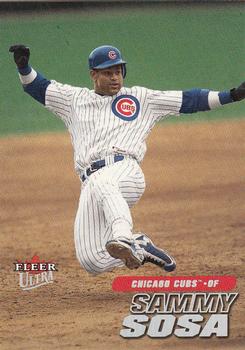 2001 Ultra #7 Sammy Sosa Front