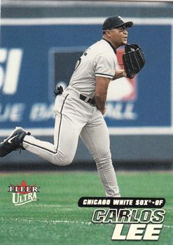 2001 Ultra #14 Carlos Lee Front
