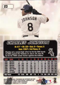 2001 Ultra #23 Charles Johnson Back