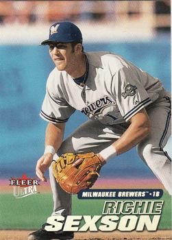 2001 Ultra #26 Richie Sexson Front