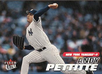 2001 Ultra #81 Andy Pettitte Front