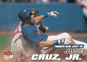 2001 Ultra #219 Jose Cruz, Jr. Front