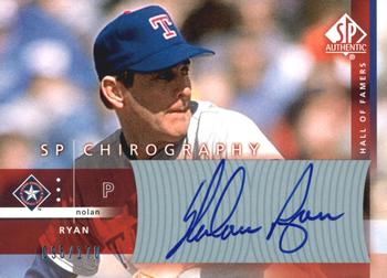 2003 SP Authentic - Chirography Hall of Famers #NR Nolan Ryan Front