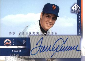2003 SP Authentic - Chirography Hall of Famers Silver #TS Tom Seaver Front