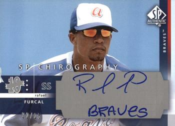 2003 SP Authentic - Chirography Silver #FC Rafael Furcal Front