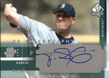2003 SP Authentic - Chirography Silver #FG Freddy Garcia Front