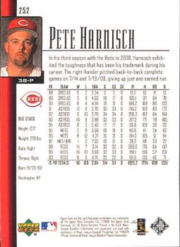 2001 Upper Deck #252 Pete Harnisch Back