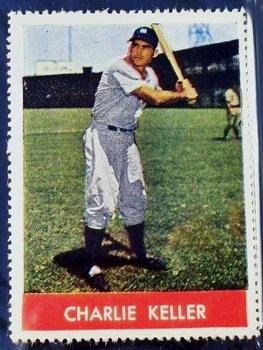 1944 New York Yankees Color Stamps #NNO Charlie Keller Front