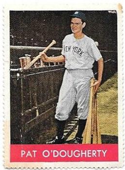 1944 New York Yankees Color Stamps #NNO Pat O'Dougherty Front