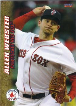 2013 Choice Pawtucket Red Sox #02 Allen Webster Front