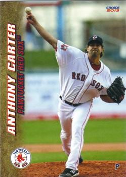 2013 Choice Pawtucket Red Sox #03 Anthony Carter Front