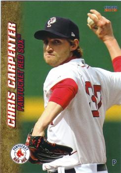 2013 Choice Pawtucket Red Sox #07 Chris Carpenter Front