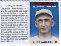 2005 Cracker Jack Ballpark Legends #NNO Joe Jackson Front