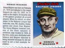 2005 Cracker Jack Ballpark Legends #NNO Honus Wagner Front