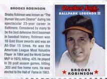 2006 Cracker Jack Ballpark Legends II #NNO Brooks Robinson Front