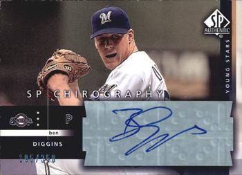 2003 SP Authentic - Chirography Young Stars #DI1 Ben Diggins Front