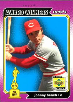 2001 Upper Deck Decade 1970's #149 Johnny Bench Front