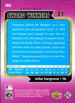 2001 Upper Deck Decade 1970's #155 Mike Hargrove Back