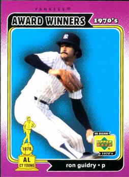 2001 Upper Deck Decade 1970's #166 Ron Guidry Front