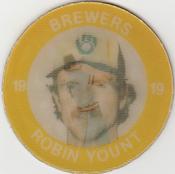 1984 7-Eleven Super Star Sports Coins: East Region #II H Robin Yount Front