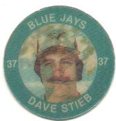 1984 7-Eleven Super Star Sports Coins: East Region #XIII H Dave Stieb Front