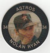 1984 7-Eleven Super Star Sports Coins: West Region #XIII K Nolan Ryan Front