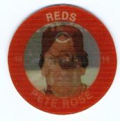 1985 7-Eleven Super Star Sports Coins: Great Lakes Region #X AC Pete Rose Front