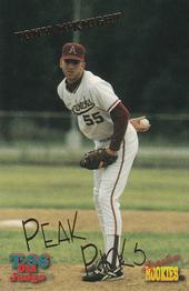 1996 Signature Rookies Old Judge - Peak Picks #P6 Tony McKnight Front