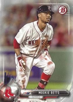 2017 Bowman - Silver #6 Mookie Betts Front