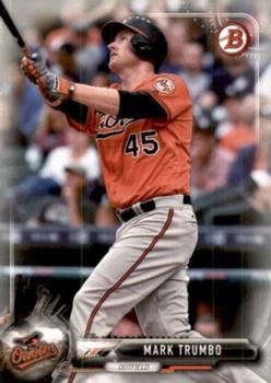 2017 Bowman - Silver #68 Mark Trumbo Front