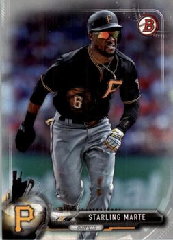 2017 Bowman - Silver #84 Starling Marte Front