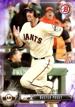 2017 Bowman - Purple #15 Buster Posey Front