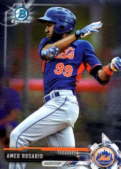 2017 Bowman - Chrome Prospects #BCP76 Amed Rosario Front