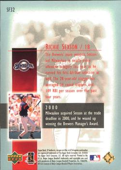 2003 SP Authentic - Superstar Flashback #SF32 Richie Sexson Back