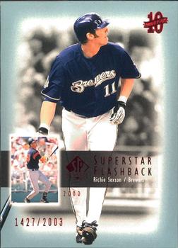2003 SP Authentic - Superstar Flashback #SF32 Richie Sexson Front